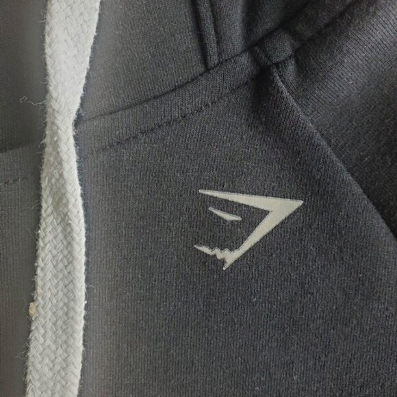 Gymshark X Whitney Simmons Black Cropped Hoodie Size XS - Picture 3 of 8